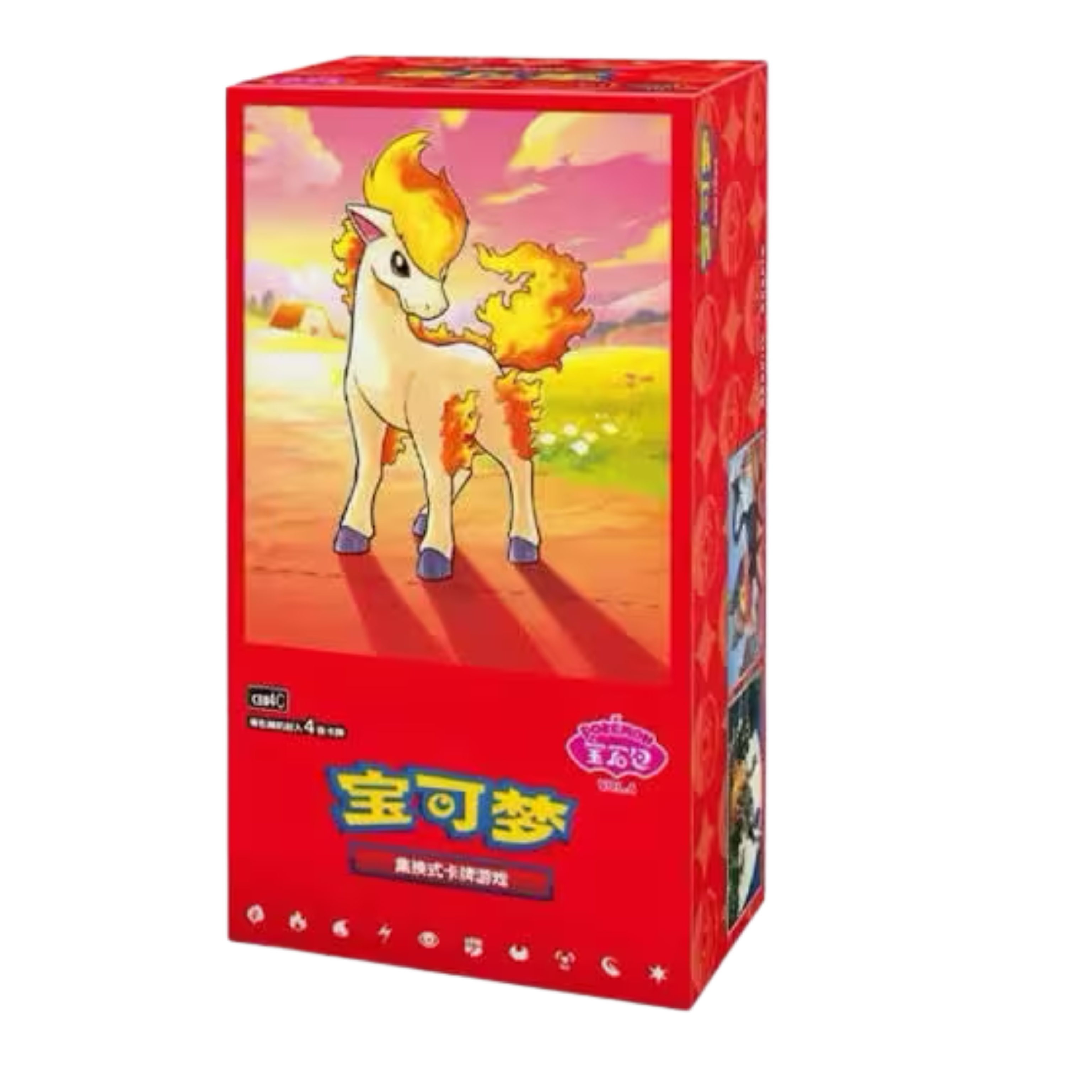 Gem Pack Vol. 4 Ponyta Chinese Booster Box