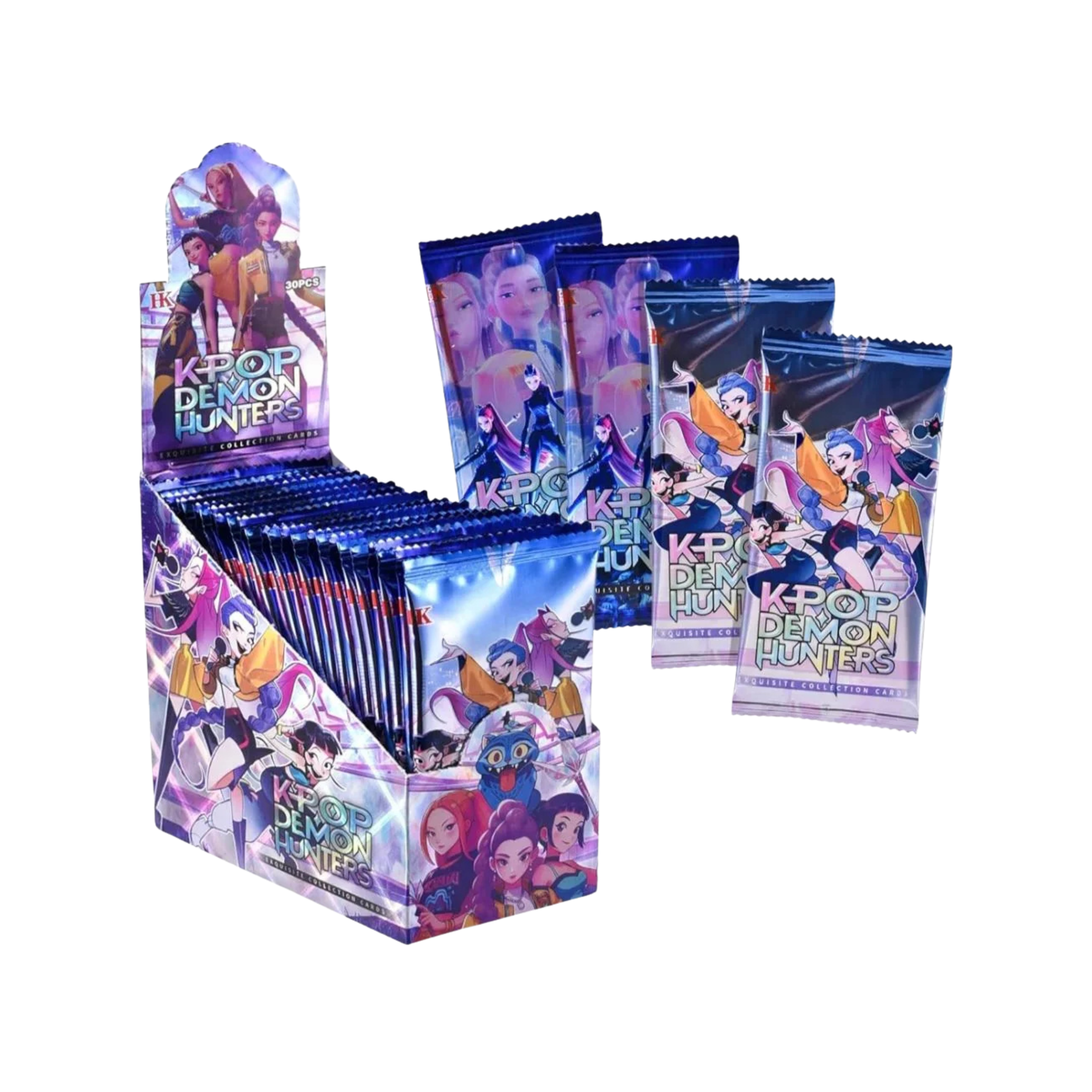 K-Pop Demon Hunters Trading Card Box
